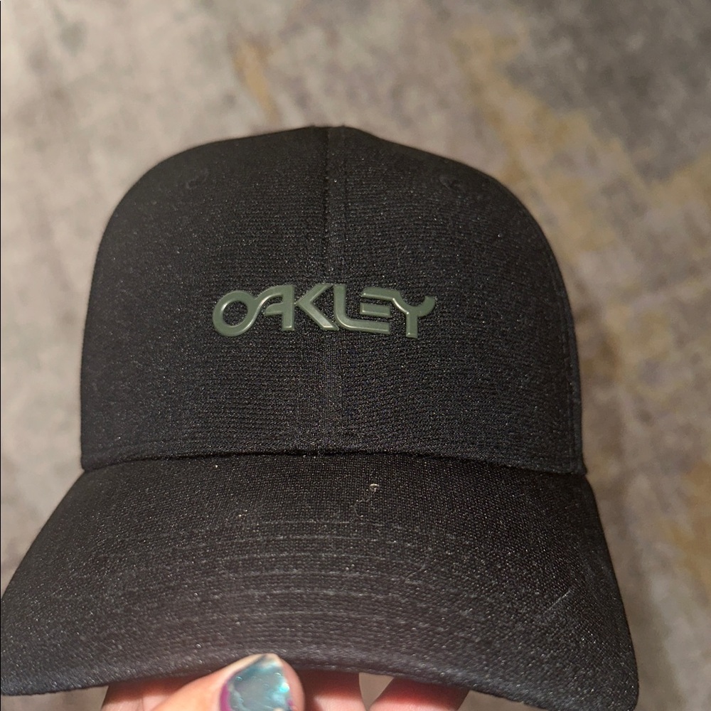 Oakley Black Logo Cap